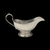 Silver plated sauce boat Ercuis Louis XVI style