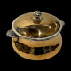 Eden-Roc stars Palace at Antibes 19th large marmite-pot, copper & silver -plate