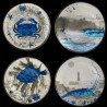 Set mélamine Ouessant pour 4
