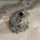 Salt & Pepper Shaker pewter Frog