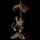 19th century bronze sculpture, Bear with an umbrella, signed Fratin