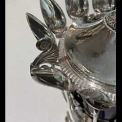 Silver jam jar Vieillard hallmark (1818-1838), Restoration era masterpiece