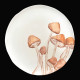 Mushroom Dessert Plate Set for 8