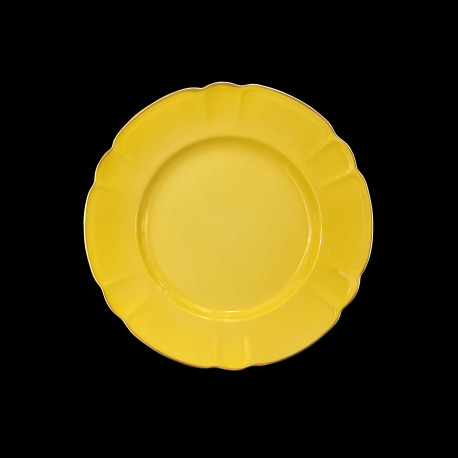 Porcelain Dessert Plate in Lemon Mozart Collection