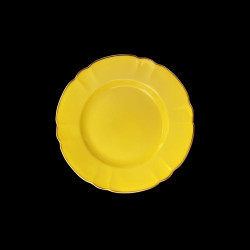 Porcelain Bread Plate in Lemon Mozart Collection