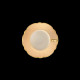 Porcelain Coffee Cup and Saucer in Vanilla Mozart Collection