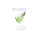 Small stemmed glass Fern