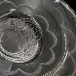 Verre vin blanc Baccarat cristal Service Jet d'Eau, design G. Chevalier 192
