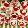 Homard breton assiette dessert D 23 cm