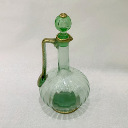 Carafe à vin Daum, période Art Nouveau, fabrication Nancy, vers 1900