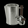 Five-piece silver-plated "Frisson" tea and coffee set