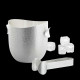 Small "Horizons" silver plated ice bucket