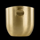 Gilded brass "Horizons" champagne bucket