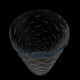 Acrylic soda Waves glass - Blue