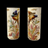 Rare vase en faïence fine, Manufacture Creil & Montereau, vers 1876-1884