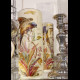 Pair of hand-painted faience vases, Creil & Montereau, circa 1876–1884