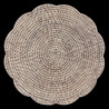 Set de table en rotin blanc