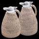 Thermos rotin GM blanc