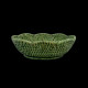 Petite corbeille rotin vert