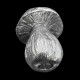 Pair of Salt & pepper shakers Pewter Mushrooms