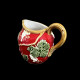 Majolica red Milk Jug "George Sand"