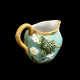 Pot à lait faïence turquoise "George Sand"