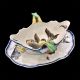 Bracquemond Sparrow & White Bellflower plate D 24,5 cm