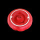 Majolica red Egg Cup "George Sand"