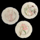 57 Dinner Plates, in French Faience Choisy-le-Roi, 19th Century