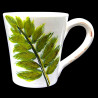 Majolica fern mug