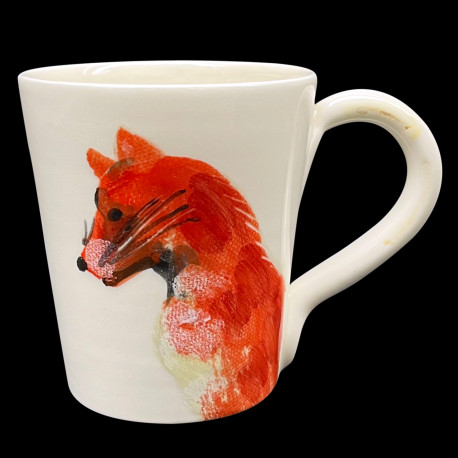 Mug faïence Renard