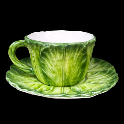 Tasse thé chou vert