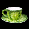 Tasse thé chou vert