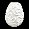 White porcelain vase Coral