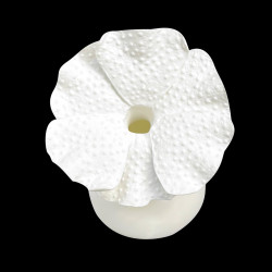 Coral Flower Slanted Vase