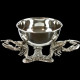 Silver plated lobster presentation bowl