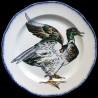 Bracquemond large round dish duck D30 cm