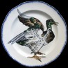 Bracquemond large round dish duck 30 cm