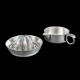 Silver-plated lemon squeezer in two parts