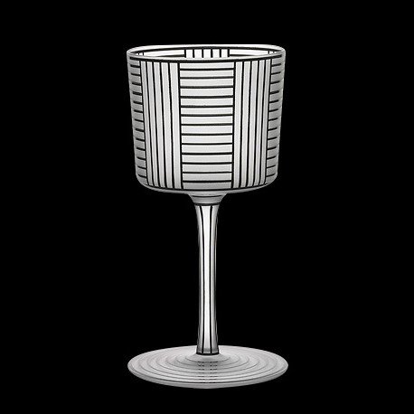 Verre à vin collection Hoffmann série B
