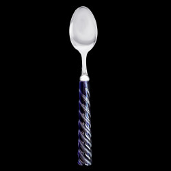 Cuillère de table collection cordage bleu