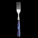 Fourchette de table collection cordage bleu