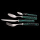 Fourchette de table collection cordage vert