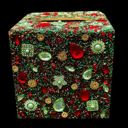 Boite à mouchoir trésor Christmas Time