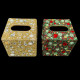 Treasure tissue box Gold
