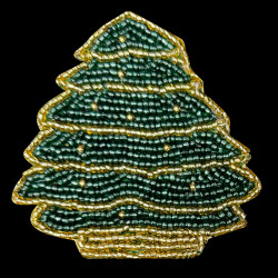 Beaded coaster tree