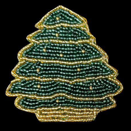 Beaded coaster tree