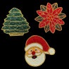 Beaded coaster Christmas father