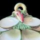 Présentoir à huître à gradins, faïence, Minton, circa 1875
