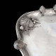Pewter presentation platter with a mermaid by Piero Figura